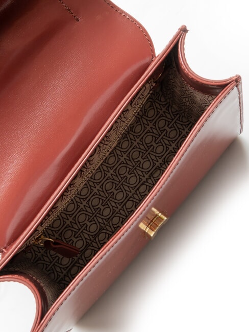 DEW SHINY CALF Borsetta a mano, con tracolla brandy - Borse Donna