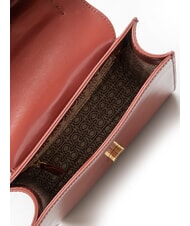 COCCINELLE DEW SHINY CALF Borsetta a mano, con tracolla brandy - Borse Donna - 5