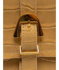 COCCINELLE MAGALU CROCO SHINY SOFT Borsa a mano, con tracolla fresh beige - Borse Donna - 3