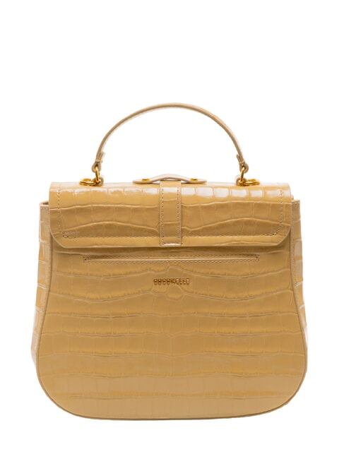 MAGALU CROCO SHINY SOFT Borsa a mano, con tracolla fresh beige - Borse Donna