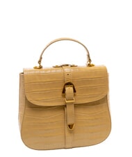 COCCINELLE MAGALU CROCO SHINY SOFT Borsa a mano, con tracolla fresh beige - Borse Donna - 6