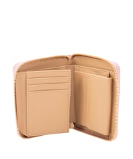 LOVE MOSCHINO EMBOSSED Portafoglio Zip Around Medio rosa - Portafogli Donna - 3