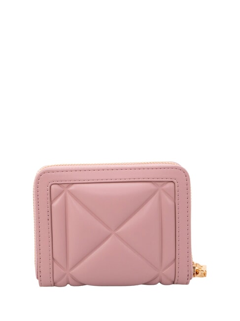 EMBOSSED Portafoglio Zip Around Medio rosa - Portafogli Donna