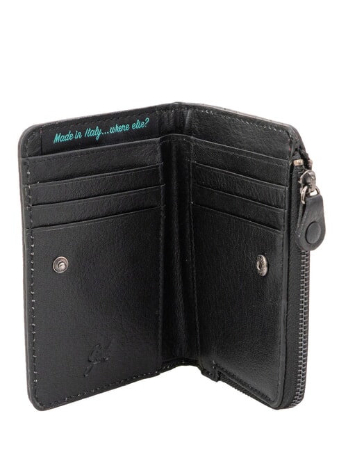 GMONEY57 Portafoglio in pelle, con zip begonia - Portafogli Donna