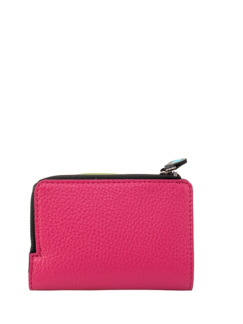 GMONEY57 Portafoglio in pelle, con zip begonia - Portafogli Donna