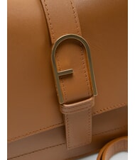 FURLA FLOW M Borsa a mano in pelle tabacco - Borse Donna - 5
