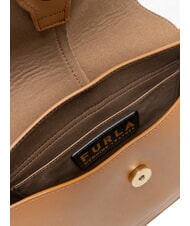 FURLA FLOW M Borsa a mano in pelle tabacco - Borse Donna - 6