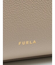 FURLA DEBBY Borsa a spalla, in pelle linen - Borse Donna - 3