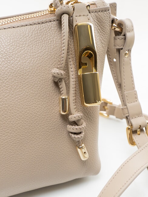 DEBBY Borsa a spalla, in pelle linen - Borse Donna