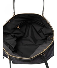 BORBONESE FRAME Borsa bauletto a mano, con tracolla dark black - Borse Donna - 5