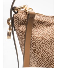 BORBONESE PRIVE Vertical Bag a spalla beige brown - Borse Donna - 3