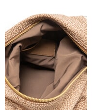 BORBONESE PRIVE Vertical Bag a spalla beige brown - Borse Donna - 5