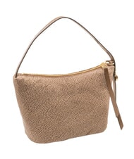 BORBONESE PRIVE Borsa Hobo a spalla beige brown - Borse Donna - 2