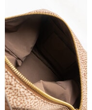 BORBONESE PRIVE Borsa Hobo a spalla beige brown - Borse Donna - 5