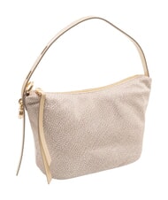 BORBONESE PRIVE Borsa Hobo a spalla sabbia - Borse Donna - 2