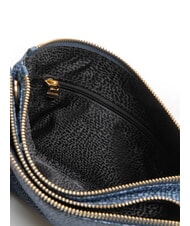 BORBONESE TRACOLLA SMALL ECO LINE Borsa a tracolla blu lapis - Borse Donna - 4