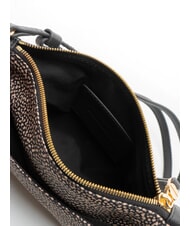 BORBONESE CLASSICA Borsa a spalla OP/NATURALE/NERO - Borse Donna - 6