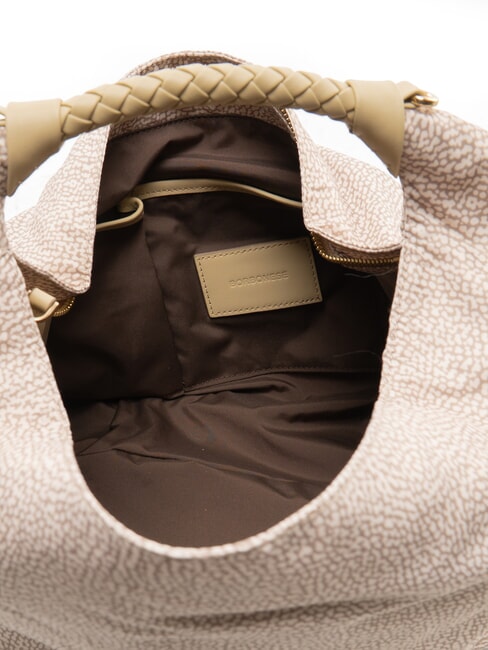 PLIE Borsa hobo media sabbia - Borse Donna