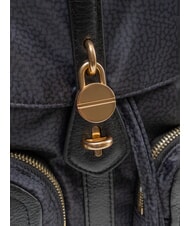 BORBONESE POCHE Zaino con tasche dark black - Borse Donna - 3