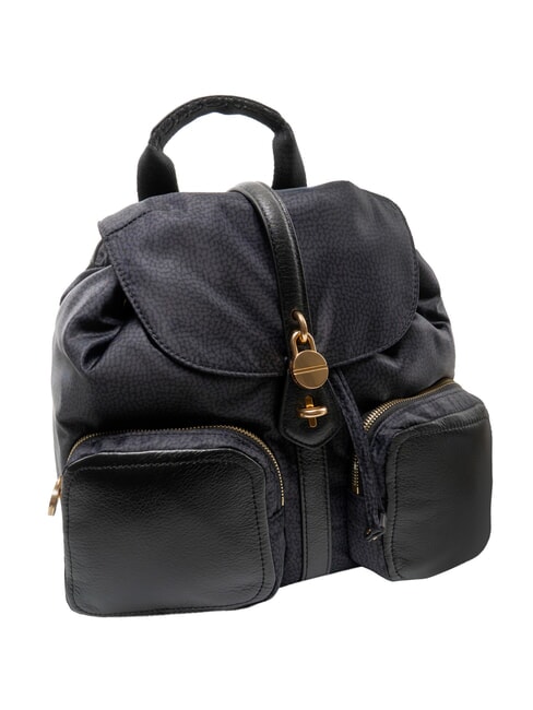 POCHE Zaino con tasche dark black - Borse Donna
