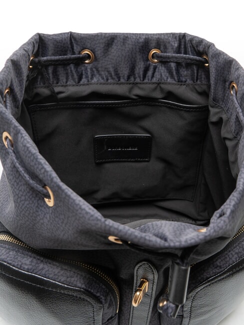 POCHE Zaino con tasche dark black - Borse Donna