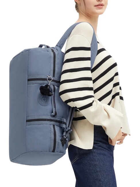 JONIS S Borsone zaino weekender blue stone - Borsoni