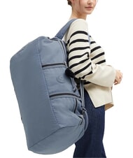 KIPLING JONIS M Borsone zaino grande, porta pc 15" blue stone - Borsoni - 5