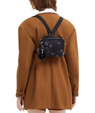 KIPLING CAHIR Mini Bag a tracolla / Zainetto night flower - Borse Donna - 3