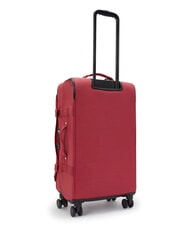 KIPLING SPONTANEOUS Trolley misura media funky red - Trolley Semirigidi - 3