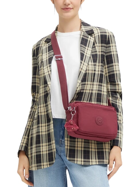 ABANU M Borsa a tracolla lounge wine - Borse Donna