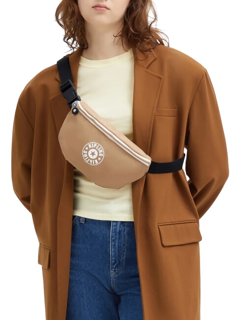 FRESH LITE Marsupio piccolo early tan center - Marsupi