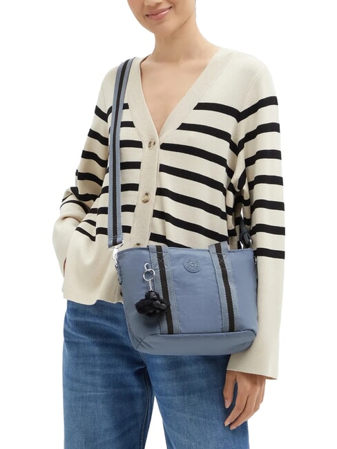 MINTA Borsa tote media con tracolla blue stone - Borse Donna