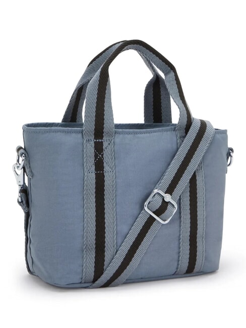 MINTA Borsa tote media con tracolla blue stone - Borse Donna