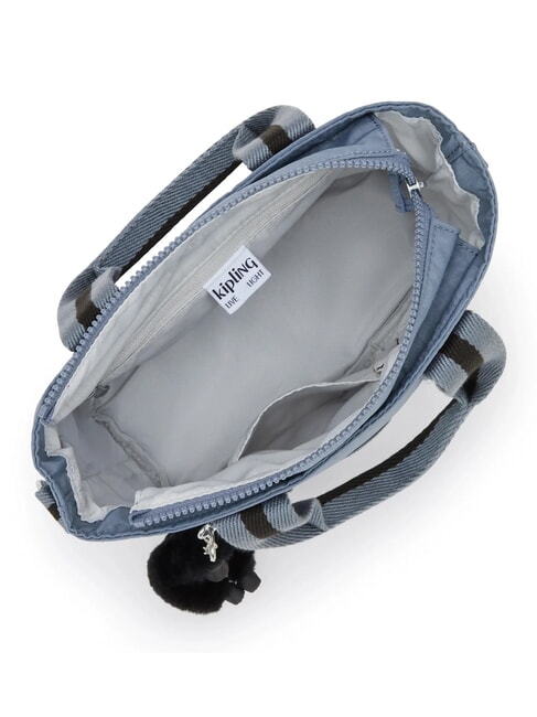 MINTA Borsa tote media con tracolla blue stone - Borse Donna