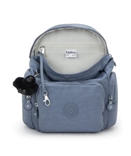 KIPLING CITY ZIP MINI Zaino piccolo con flap blue stone - Borse Donna - 4