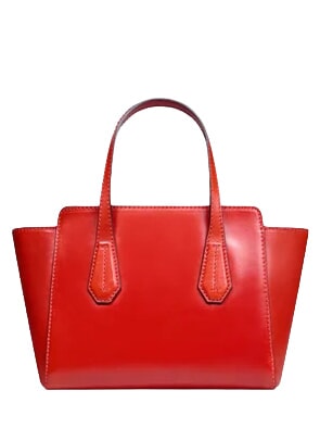 GLORIA  Borsa a mano, con tracolla arancio bruciato abb. oro - Borse Donna