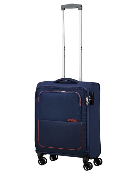 AIR WAVE Trolley Bagaglio a Mano navy/orange - Bagagli a mano