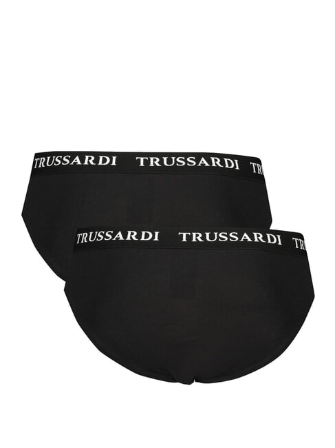BRANDED ELASTIC Confezione 2 paia di Slip black - Slip Uomo