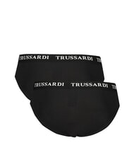 TRUSSARDI BRANDED ELASTIC Confezione 2 paia di Slip black - Slip Uomo - 2