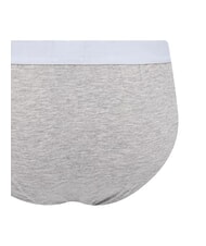 TRUSSARDI BASIC Confezione 2 paia di Slip grey melange - Slip Uomo - 3