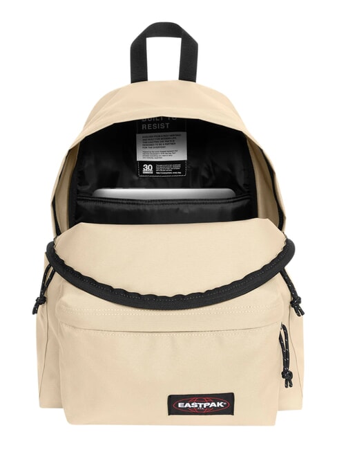 PADDED DAY PAK'R Zaino porta PC 14" con tasca porta borraccia cloth beige - Zaini Scuola & Tempo Libero