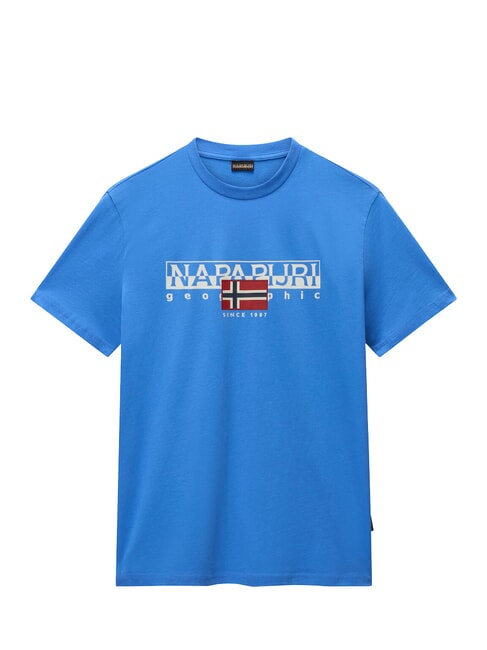 S-AYLMER T-Shirt in cotone ultramarine - T-shirt Uomo