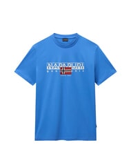 NAPAPIJRI S-AYLMER T-Shirt in cotone ultramarine - T-shirt Uomo - 3