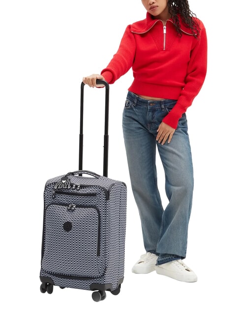 NEW YOURI SPIN S Trolley misura piccola signature print - Bagagli a mano