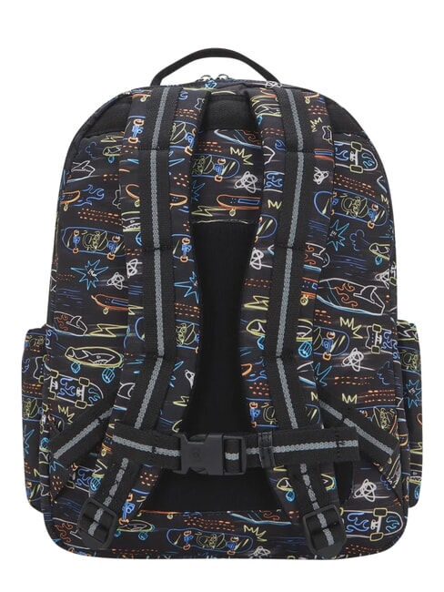 SEOUL COLLEGE BTS Zaino porta PC 15" neon skate - Zaini Scuola & Tempo Libero