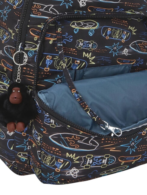 SEOUL COLLEGE BTS Zaino porta PC 15" neon skate - Zaini Scuola & Tempo Libero