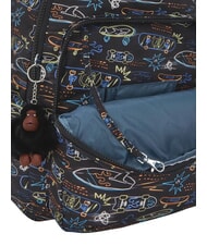 KIPLING SEOUL COLLEGE BTS Zaino porta PC 15" neon skate - Zaini Scuola & Tempo Libero - 8