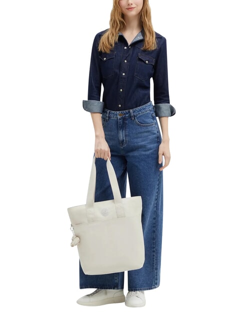 HANIFA B Borsa a spalla hideaway beige - Borse Donna