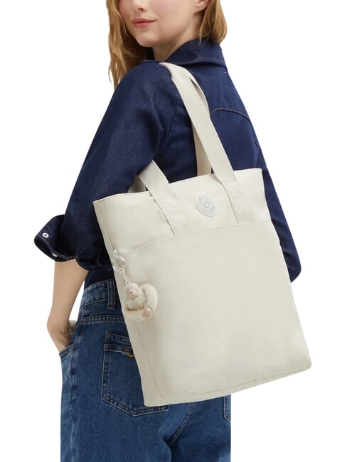 HANIFA B Borsa a spalla hideaway beige - Borse Donna