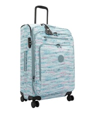 KIPLING NEW YOURI SPIN M Trolley medio espandibile palmtree leaves - Trolley Semirigidi - 3